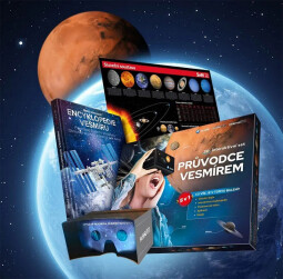 AuLea Průvodce vesmírem 5v1 interaktivní set 3D